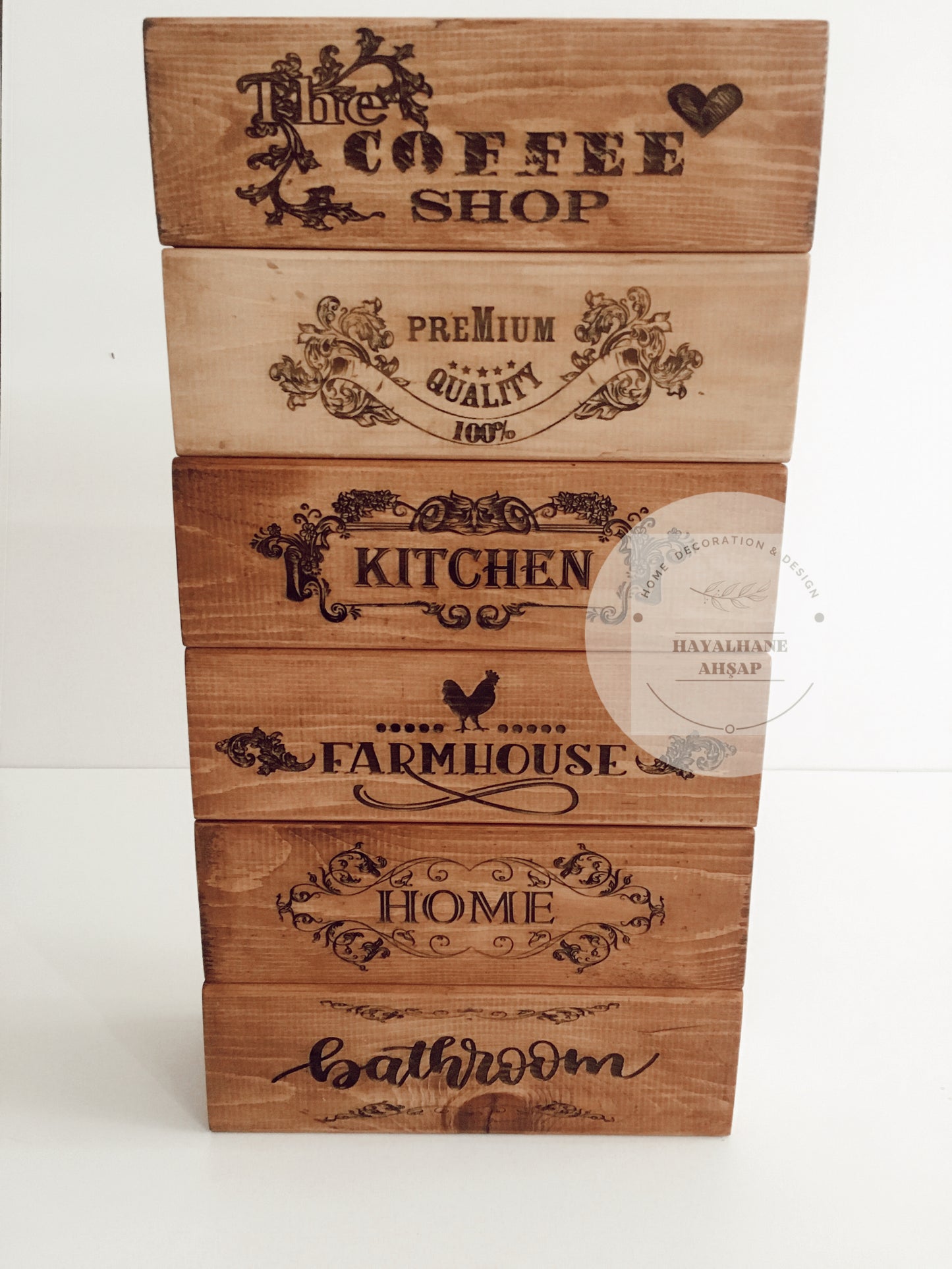 Ahşap Kutu / Bathroom Ahşap Kutu