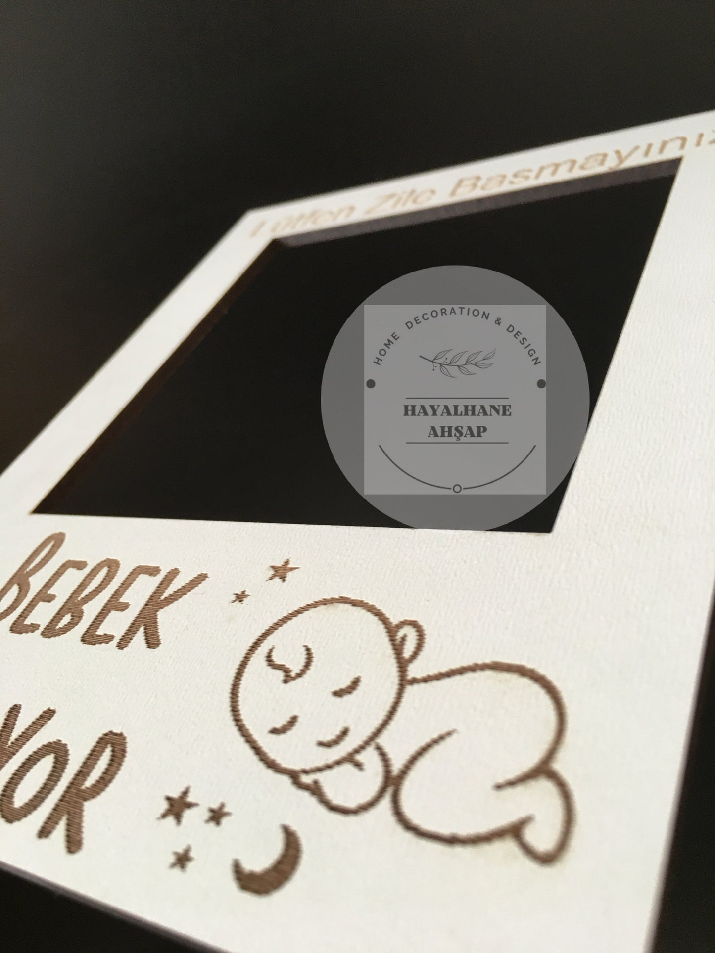 Bebek Uyuyor Zile Basmayınız Zil Süsü / Priz Süsü