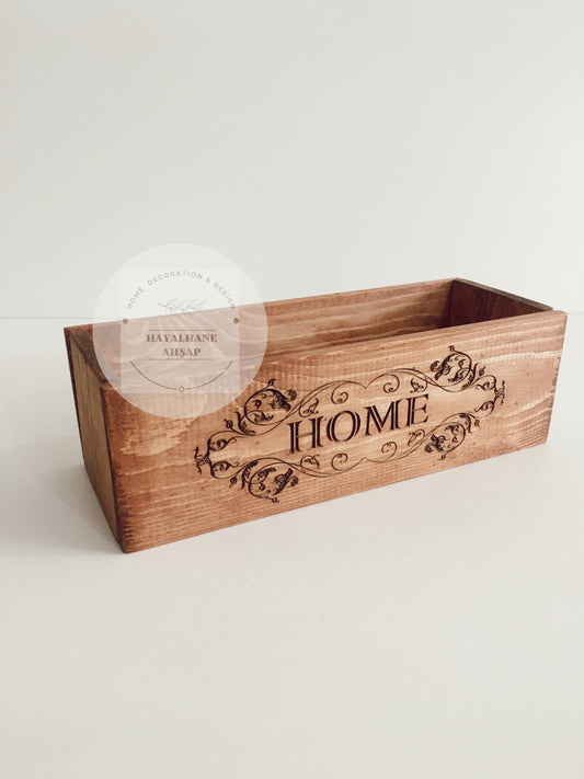 Ahşap Kutu / Home Ahşap Kutu