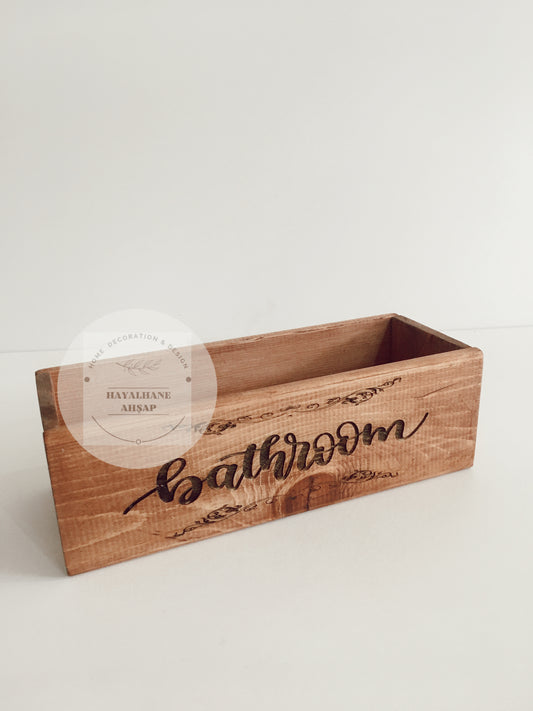 Ahşap Kutu / Bathroom Ahşap Kutu