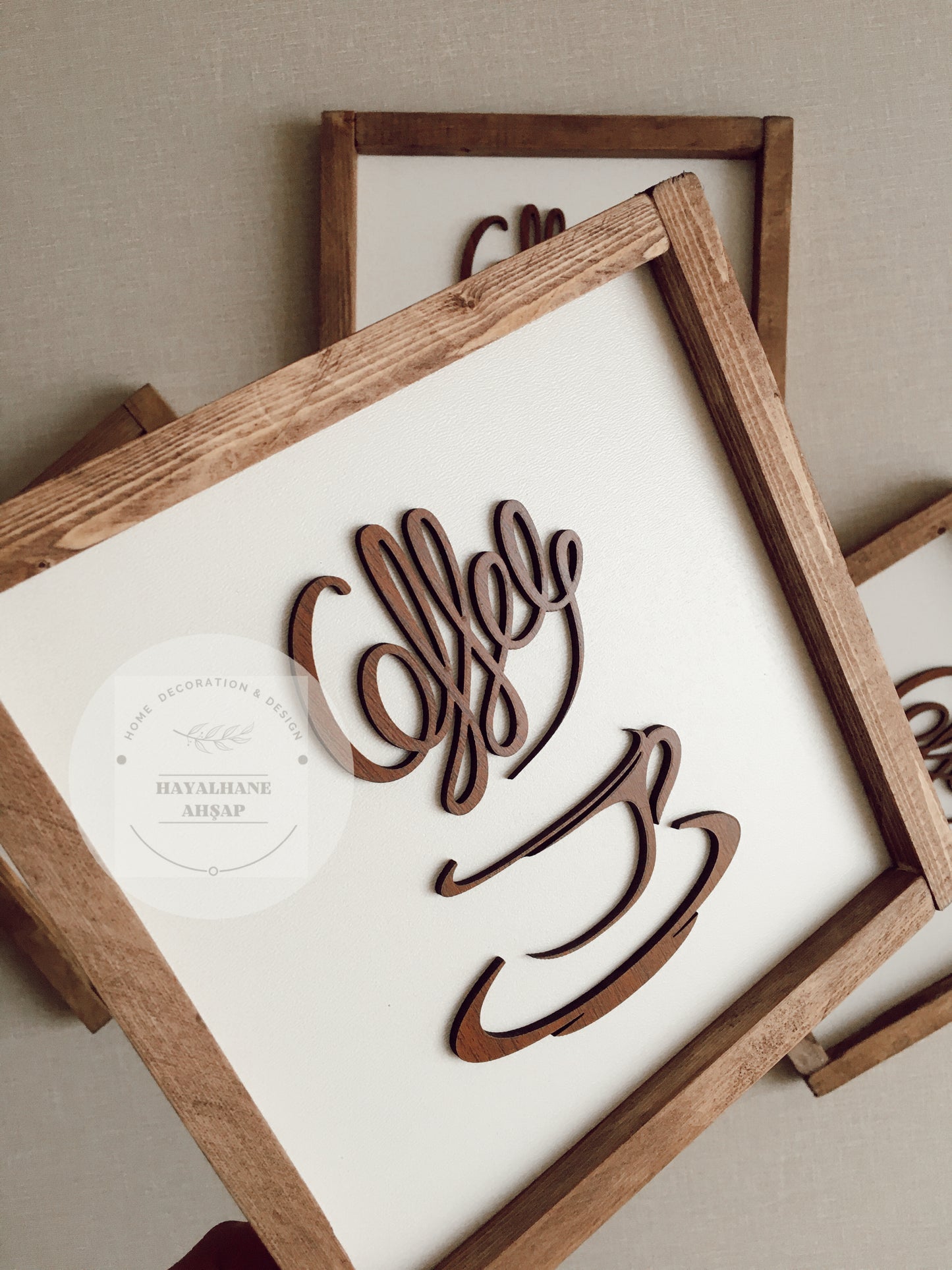 Kahve Tablo / Mutfak Tablosu