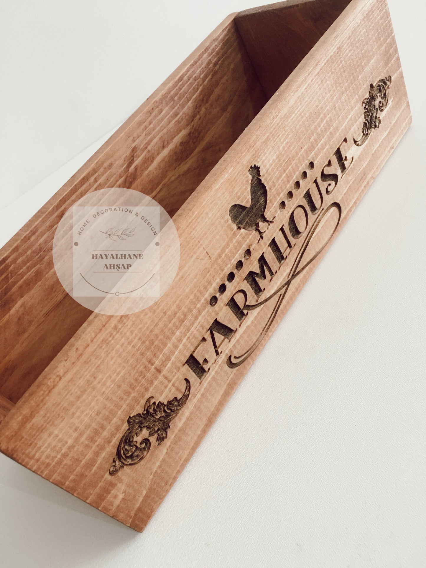 Ahşap Kutu / Farmhouse Ahşap Kutu