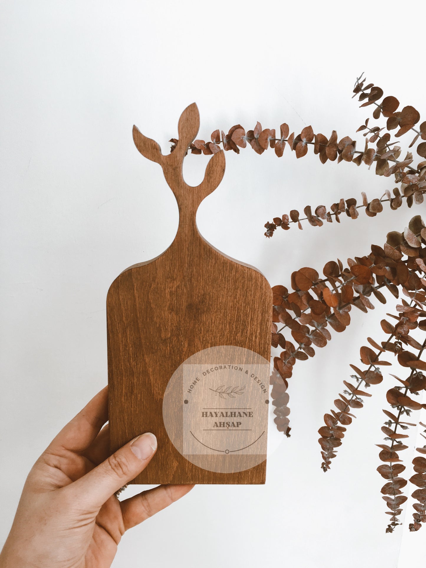 Оливковая ветвь Деревянный держатель для презентаций