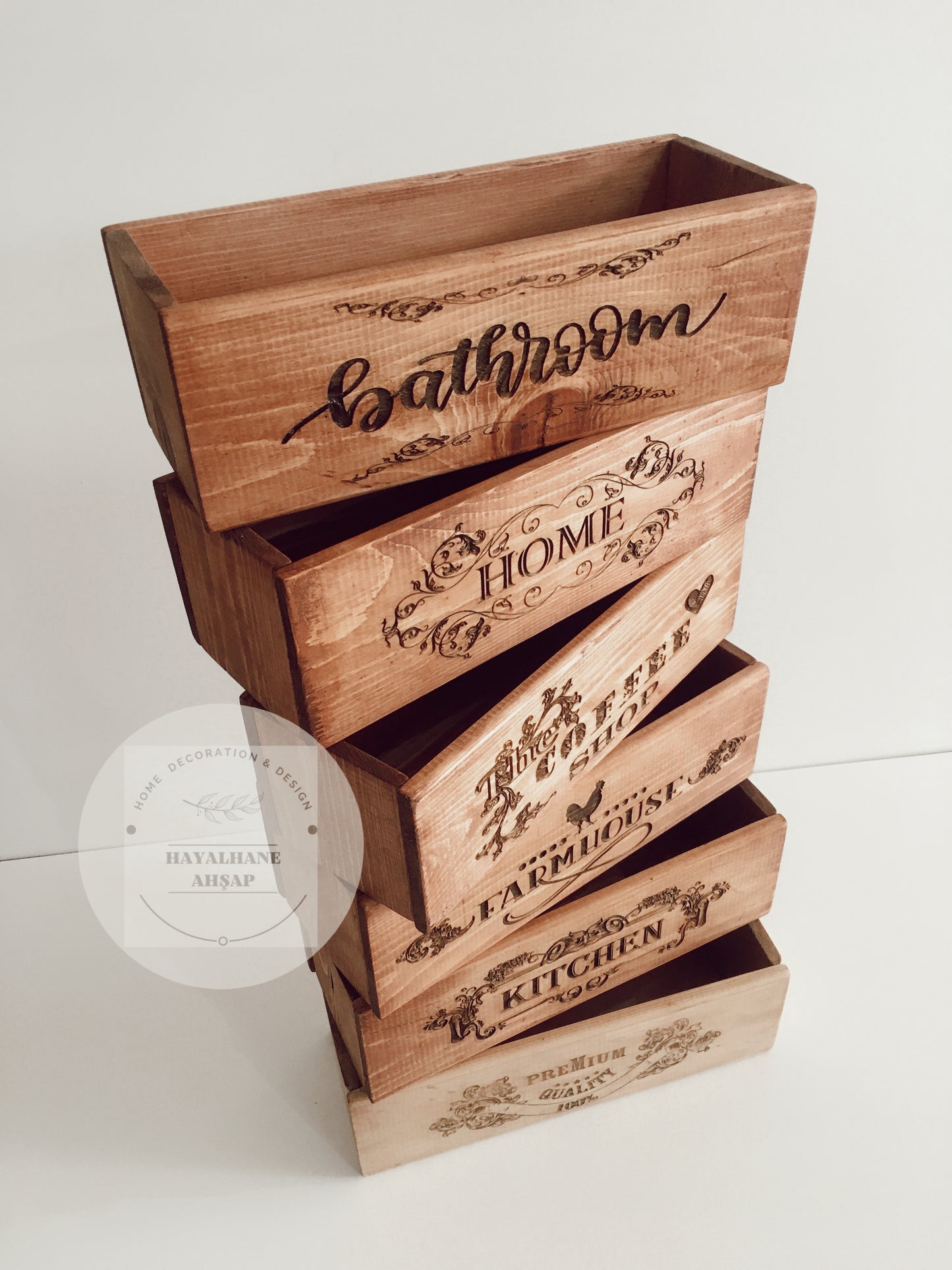 Ahşap Kutu / Coffee Shop Ahşap Kutu