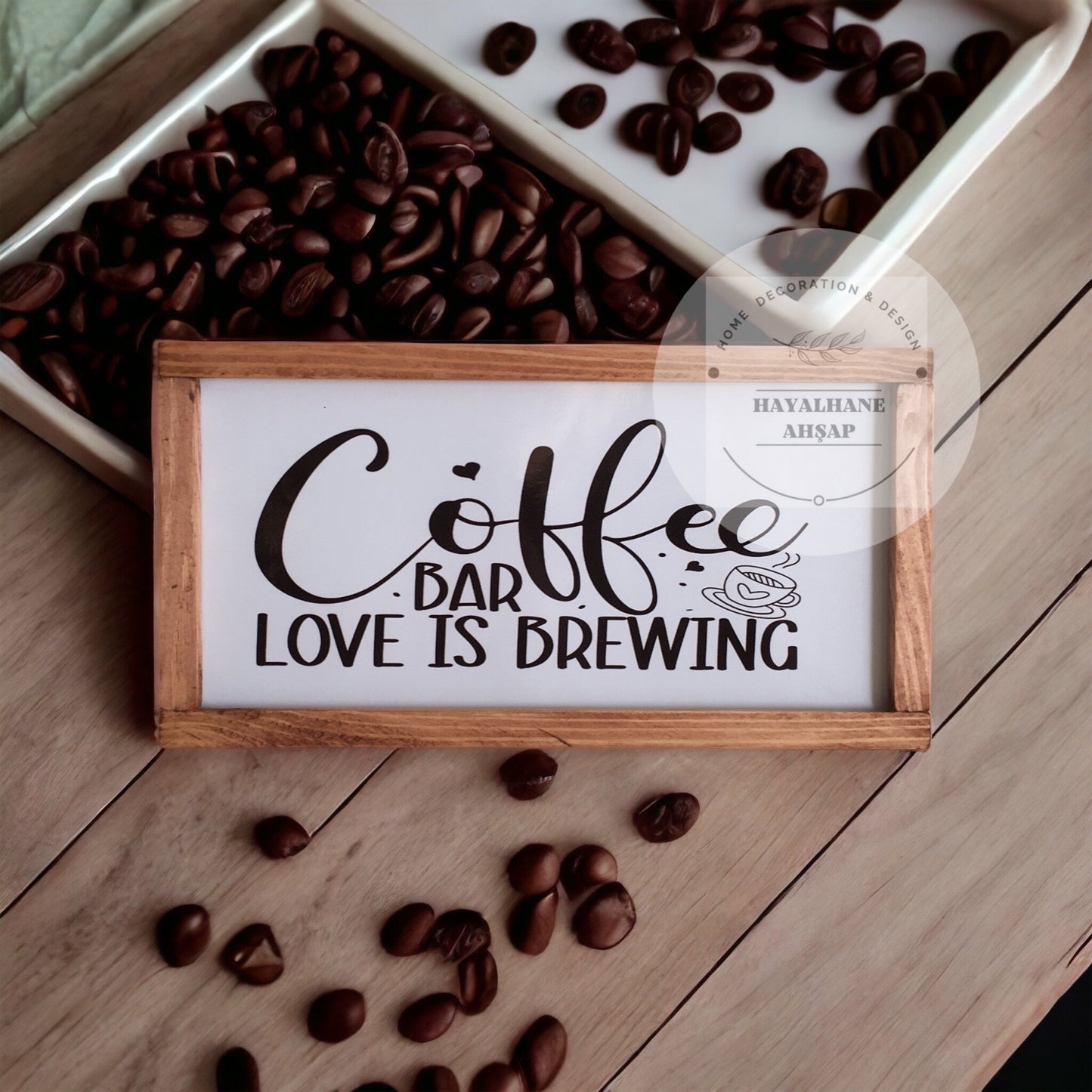 Кофейный угловой столик