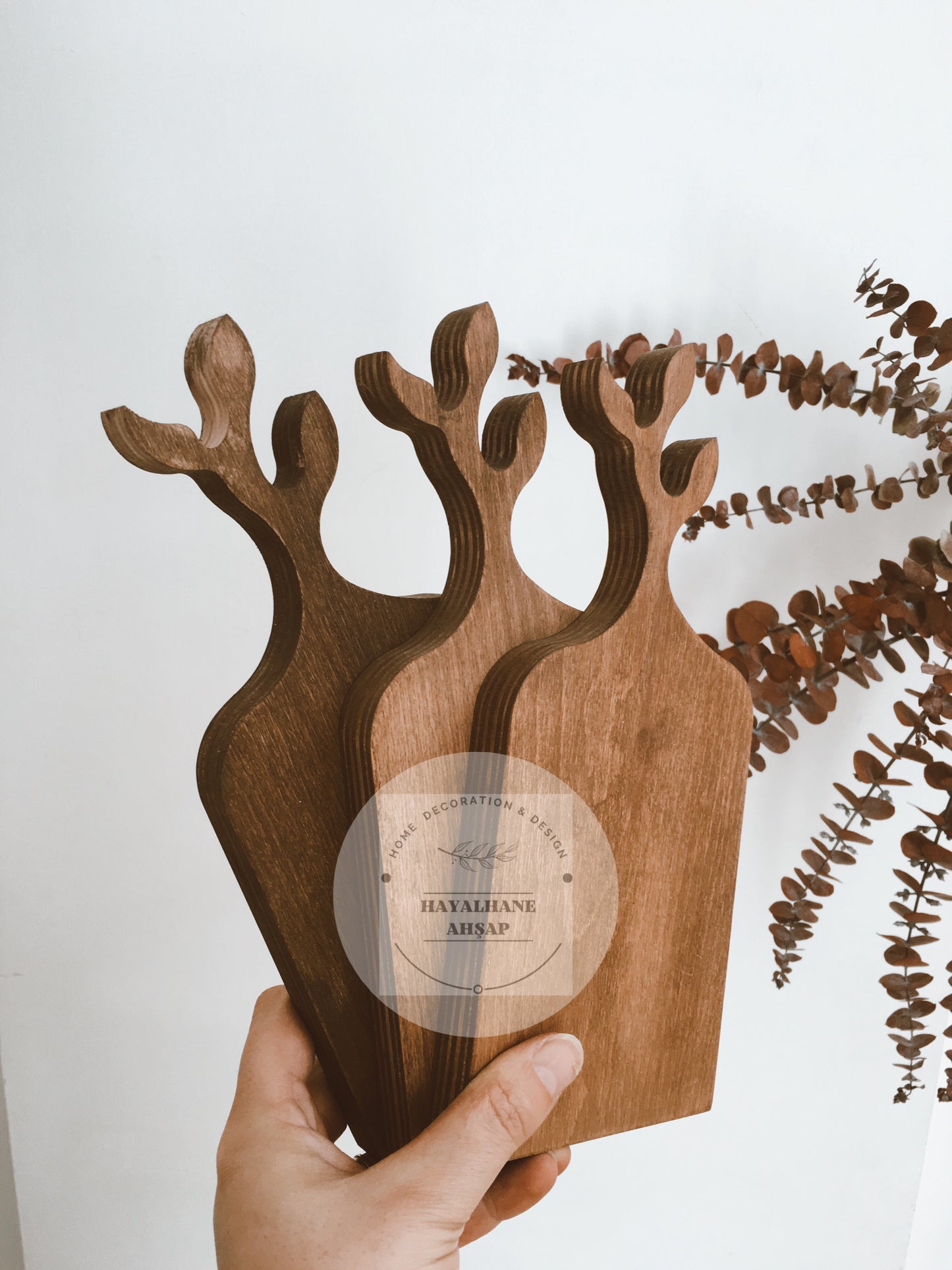 Оливковая ветвь Деревянный держатель для презентаций