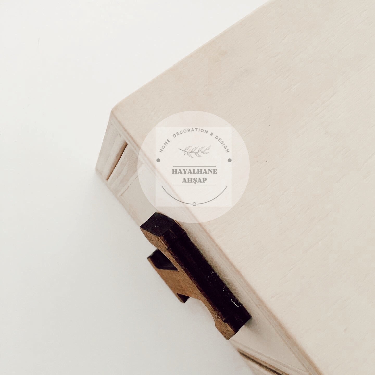 Коробка для чая - Коробка для еды / Коробка из цельного дерева