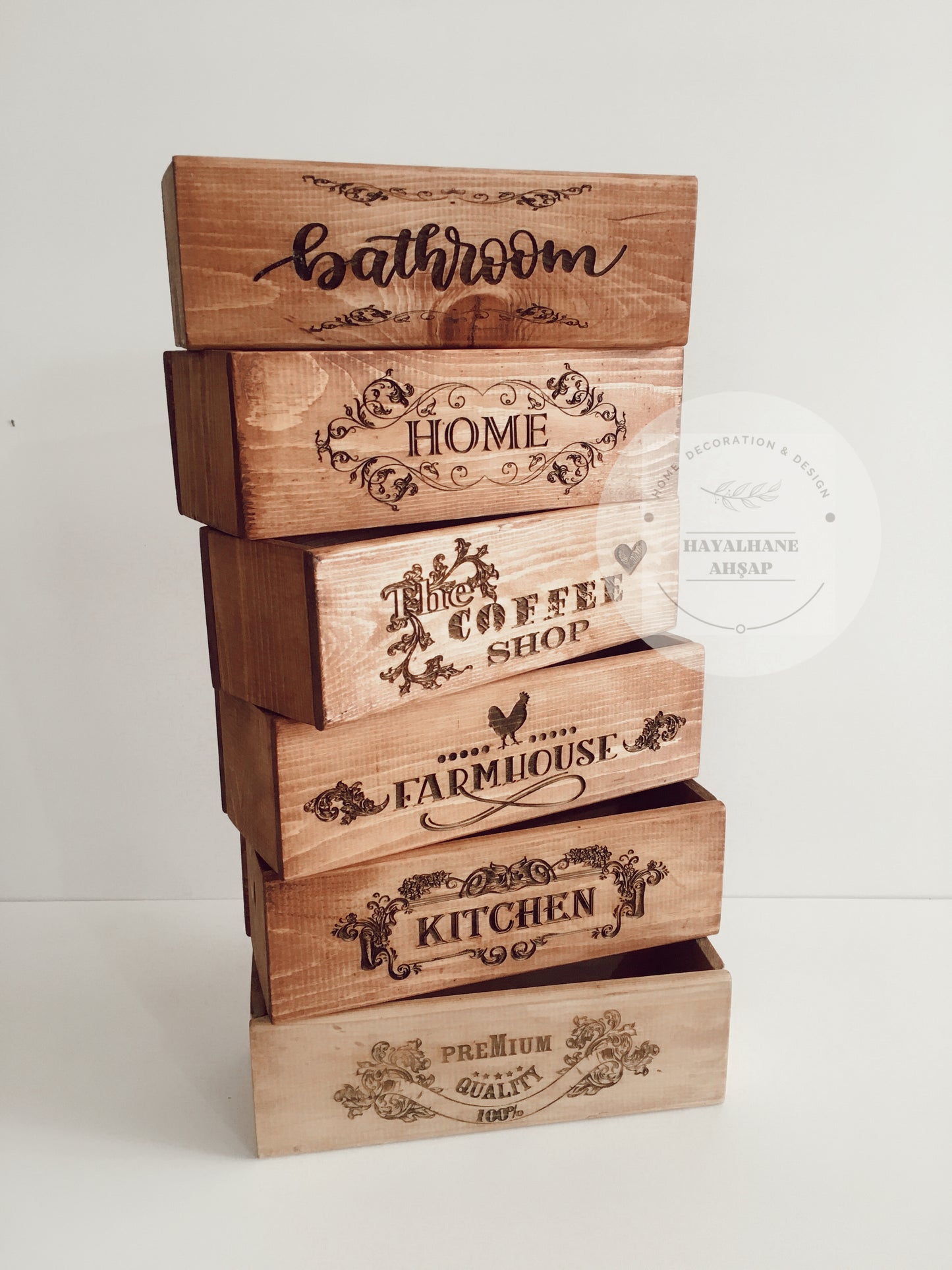 Ahşap Kutu / Bathroom Ahşap Kutu