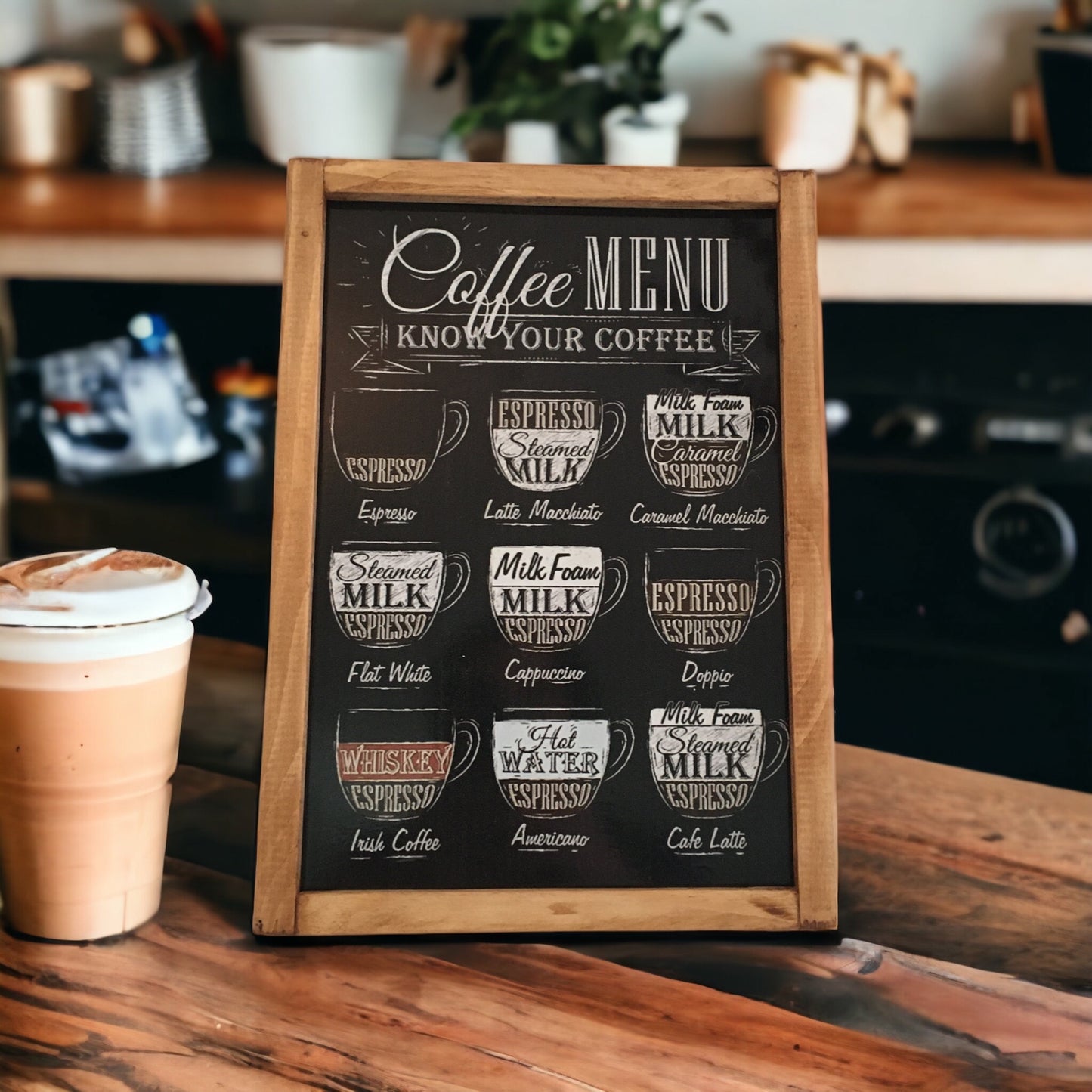 Coffee Menü Tablo