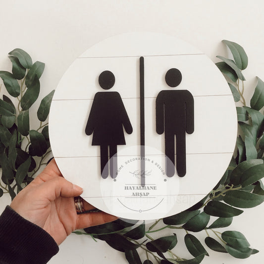 Banyo Dekor / Kadın & Erkek Figür