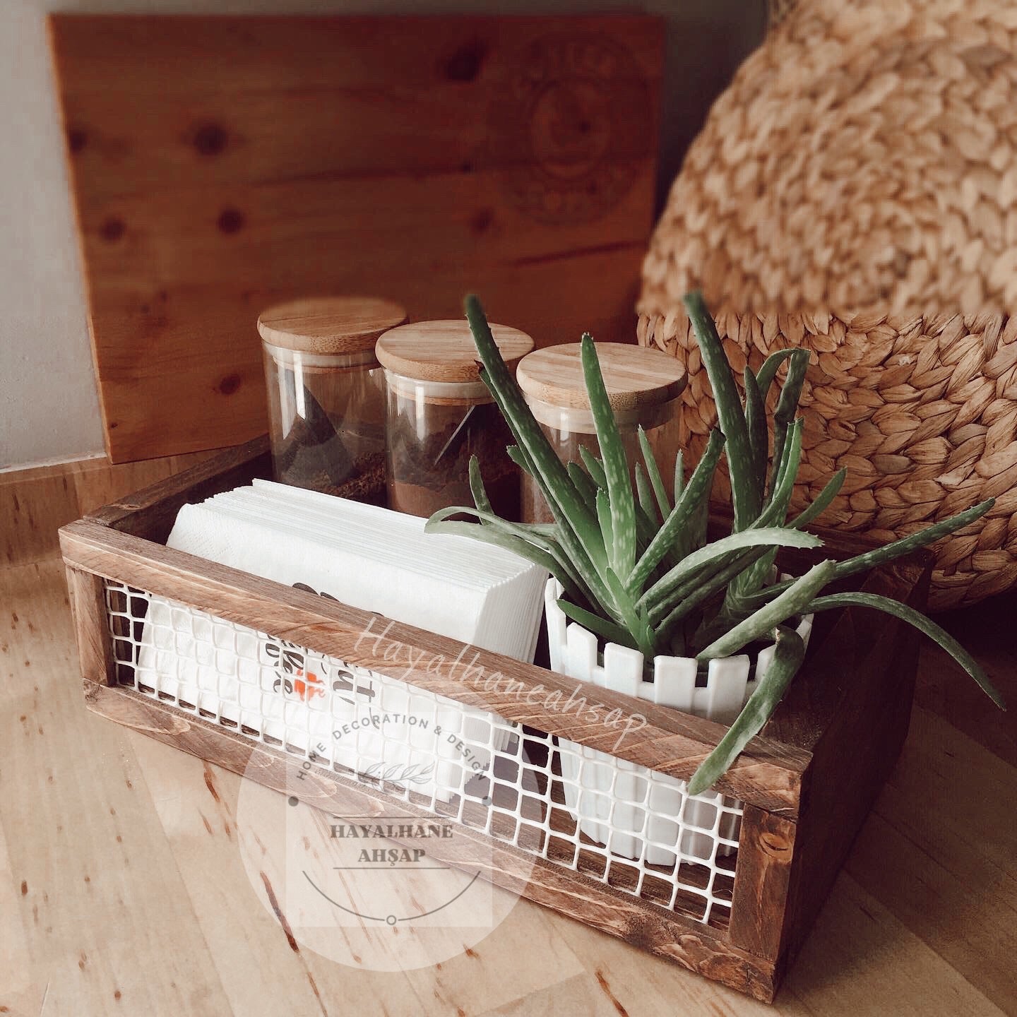 Коробка органайзера провода детальная/коробка твердой древесины