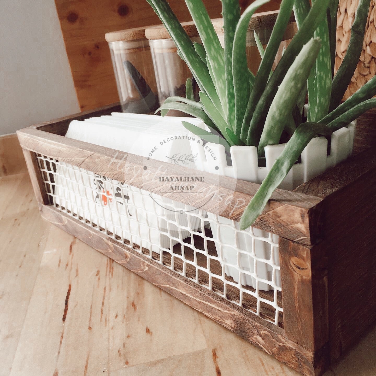 Коробка органайзера провода детальная/коробка твердой древесины