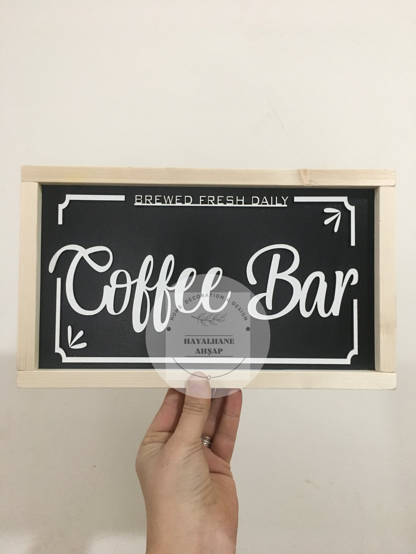 Coffee Bar Tablo / Kahve Köşesi Tablo