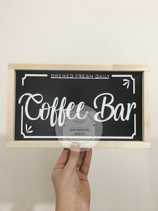 Coffee Bar Tablo / Kahve Köşesi Tablo