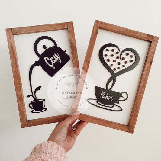Çay ve Kahve Mutfak Tablosu