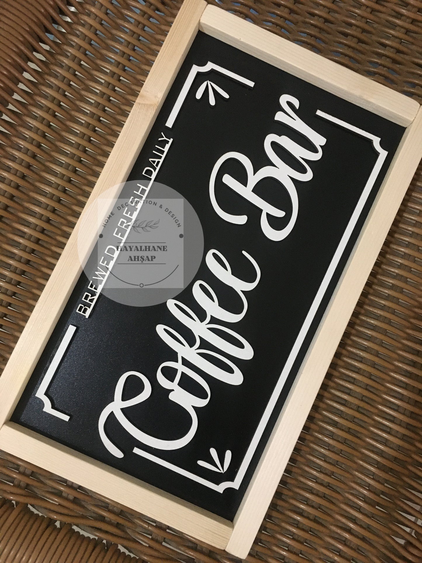 Coffee Bar Tablo / Kahve Köşesi Tablo