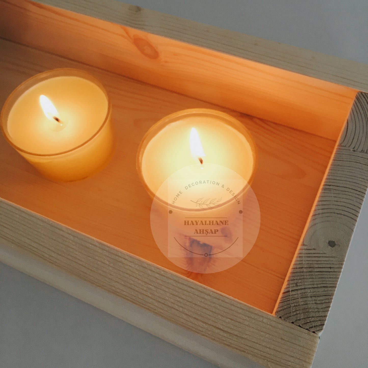 Ahşap Kutu / Masif Ağaç Çok Amaçlı Kutu