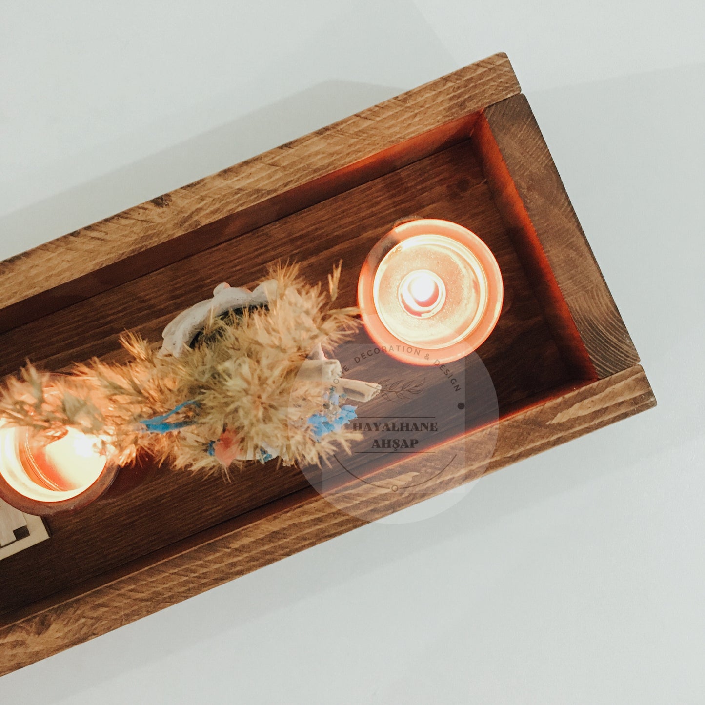 Ahşap Kutu / Masif Ağaç Çok Amaçlı Kutu