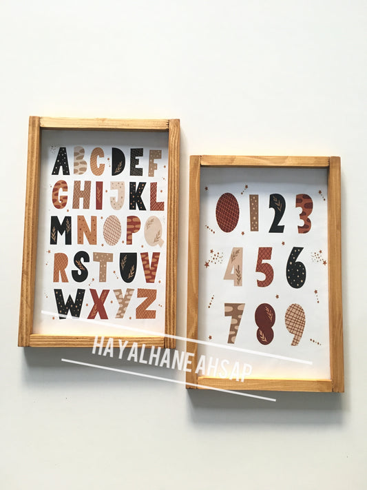 Çocuk Odası Tablo Seti / 2’li