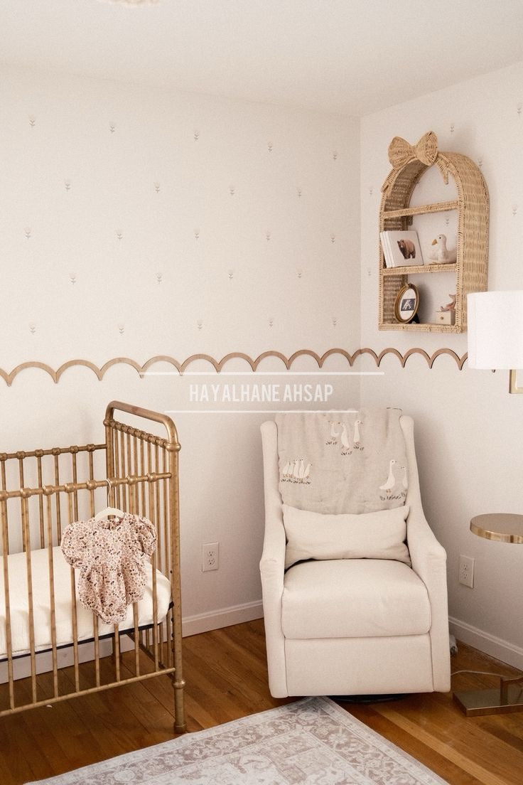 Kavisli / Kemerli / Dalgalı Dekoratif Duvar Çıtası / Boyanabilir Çıta / 3mm MDF desenli Çıta / (Metre Fiyatı)