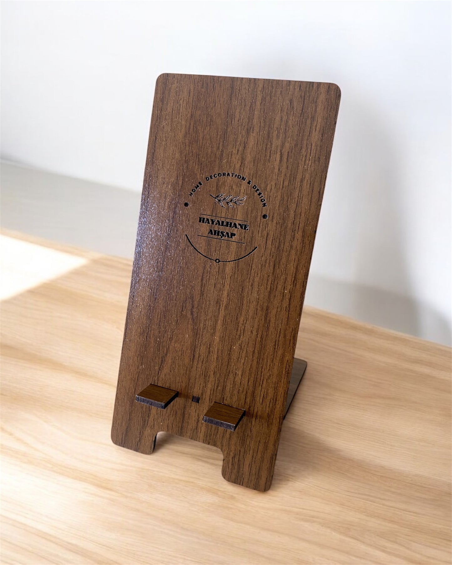 Telefon Standı / Ahşap Telefon Standı / Toptan Telefon Tutucu / Promosyon Telefon Standı