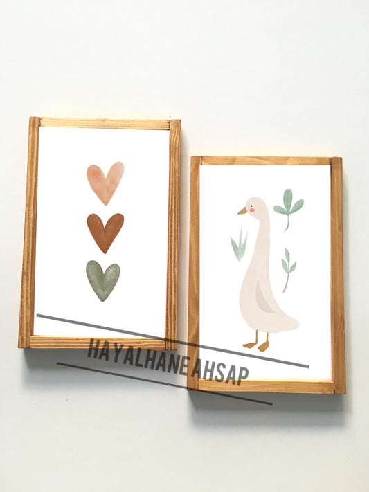 Çocuk Odası Tablo Seti / 2’li