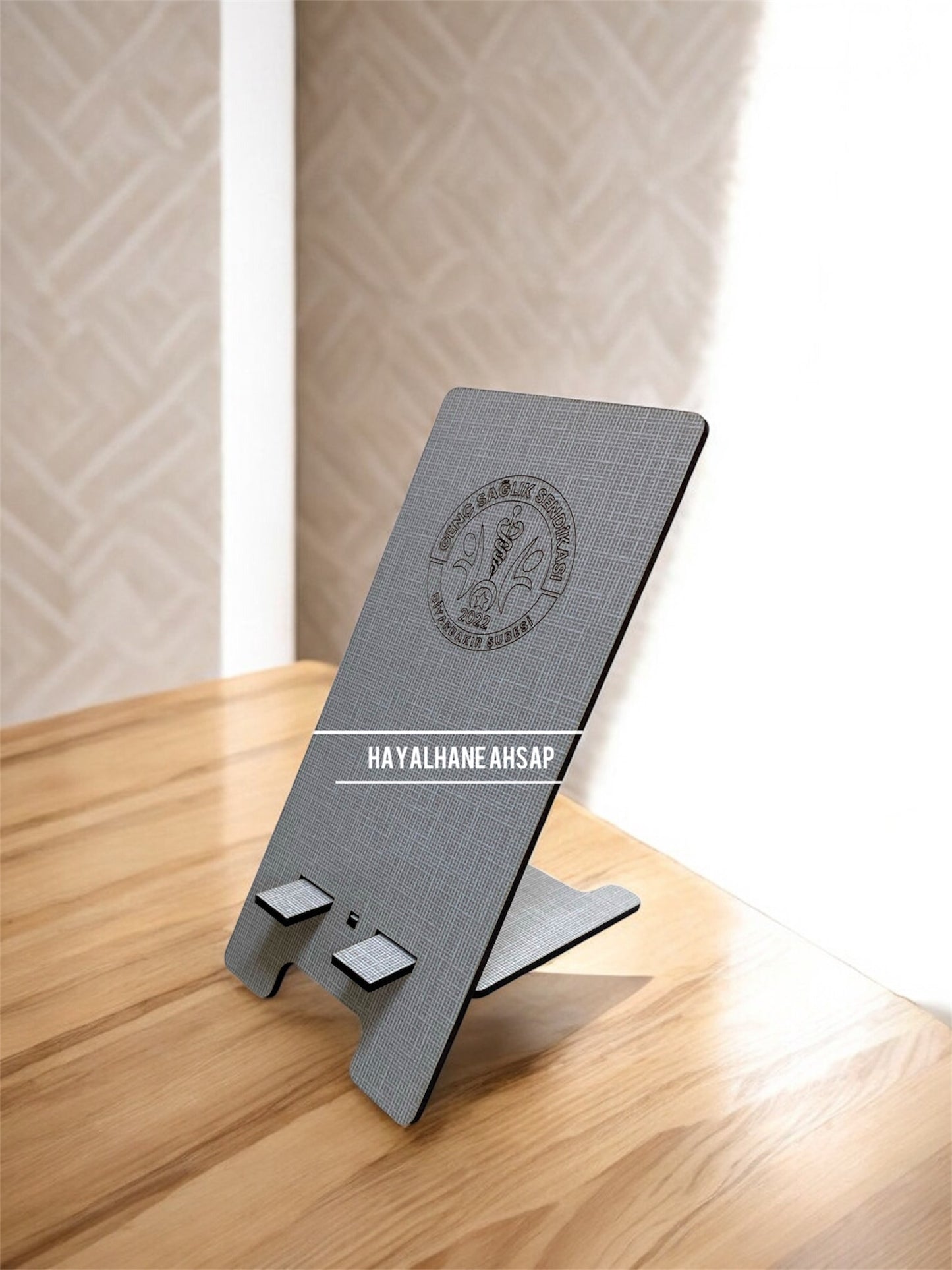 Telefon Standı / Ahşap Telefon Standı / Toptan Telefon Tutucu / Promosyon Telefon Standı