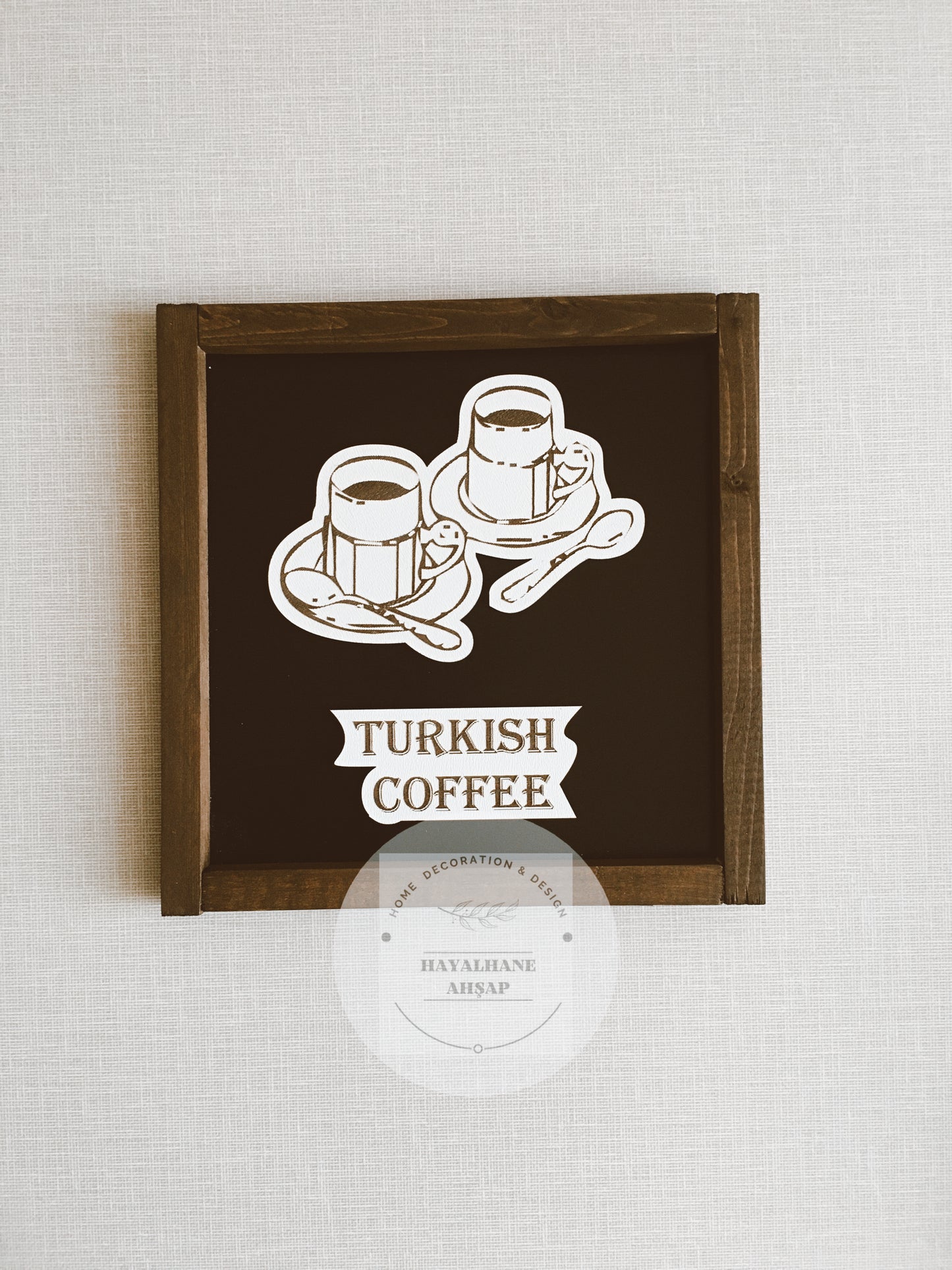 Kahve Tablo / Mutfak Tablosu