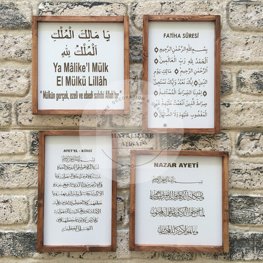 İslami Tablo Seti